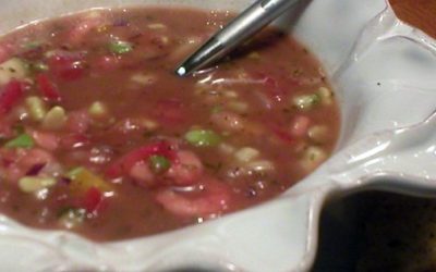 Chill Out with Fresh Shrimp Gaspacho