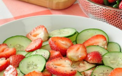 Strawberry and Cucumber Salad