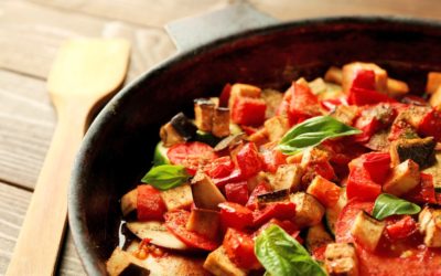 Ratatouille with Eggplant and Zucchini