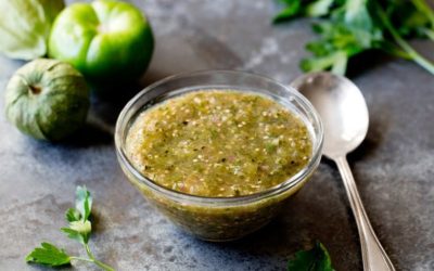 RECIPE: Roasted Tomatillo Salsa