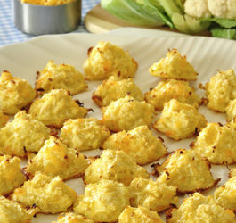 Baked Cauliflower Tots