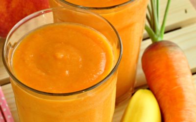 Peach and Carrot Smoothie