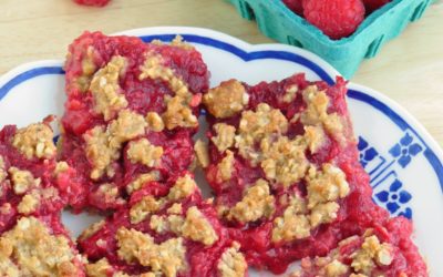 Raspberry Oatmeal Bars