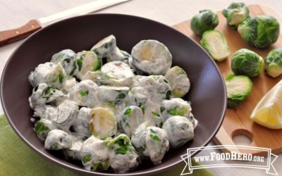 Lemon Dill Brussel Sprouts