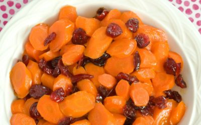 Glazed Carrots and Cranberries