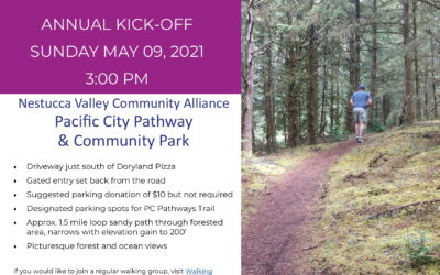 Annual Walking Groups Kick-Off May 9th