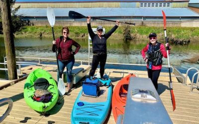 Paddling the Hoquarten Slough