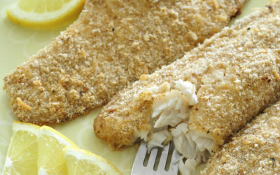 Crispy Parmesan Baked Fish