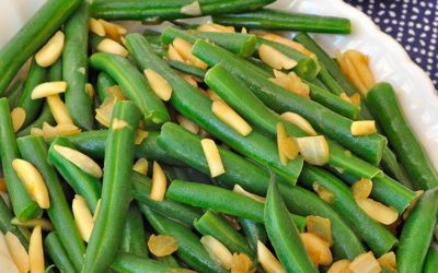 Green Beans with Onions and Almonds