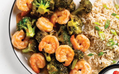 Easy Broccoli & Shrimp Stir-Fry