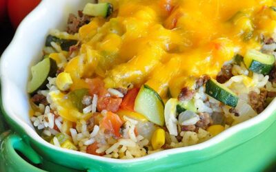 Vegetable and Beef Skillet Meal