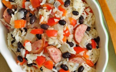Rice with Black Beans and Sausage