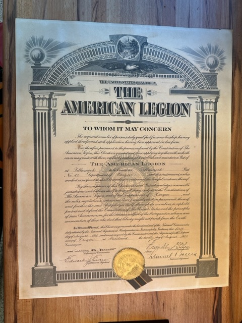 American Legion Tillamook Post 47