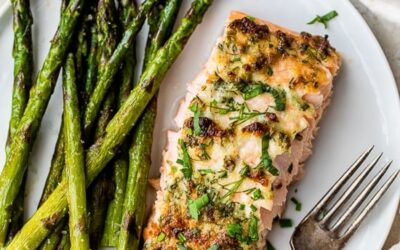 Parmesan Herb-Baked Salmon 