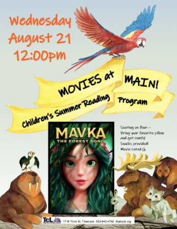 Summer Movies At The Library: Mavka; The Forest Song